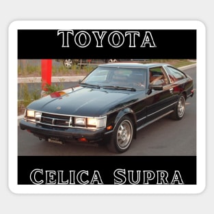 Toyota Celica Supra A50 - Black and White Design Sticker